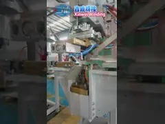 ストーディングスポット ストック吸収器の端蓋用の自動給水点溶接機