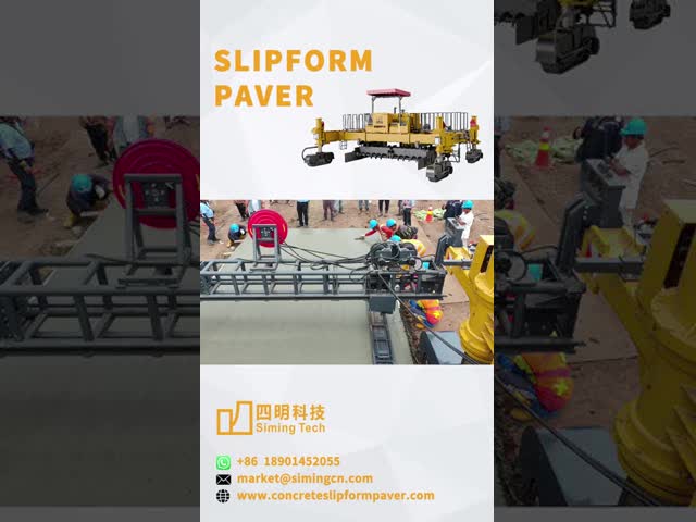 SMC-6800 8m Slipform Paver for Highway Airport Railway Construction