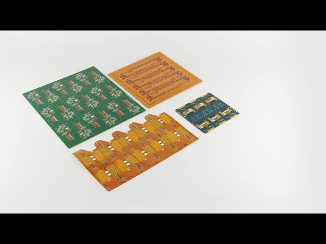 FPC Multilayer Flexible PCB Polyimide Flex Circuit For Industrial Sensor