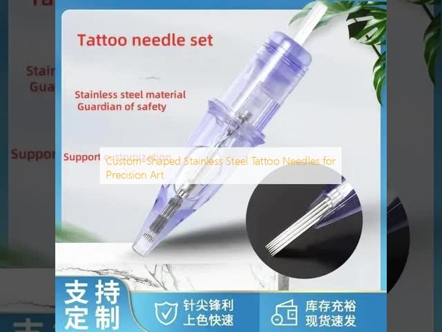 Stainless Steel Tattoo Needles Custom Shaped Corrosion Resistant