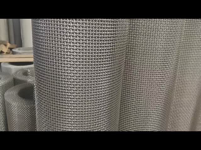 Stainless Steel Crimped Wire Mesh With High Temperature Resistance