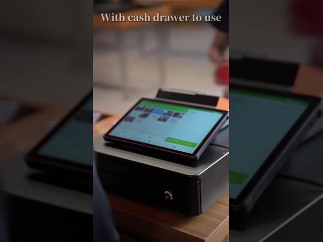 6400mAh Battery Payment Terminal Bluetooth Android Based POS Machine 11 Inch