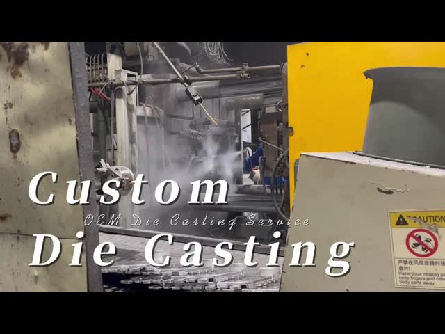Customized Aluminum Die Casting Service New Energy Auto Parts Anti Corrosion