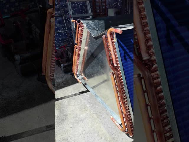 860Kcal/h - 1330560Kcal/h Finned Tube Heat Exchanger V Type Finned Heat Exchanger
