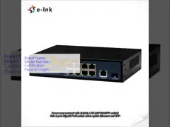 Commutateur Ethernet Uplink 100BASE-T à 4 ports et à 2 ports