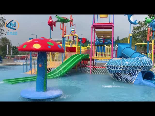 Sea Style Water Park Playground Commercial 17x14x7.5m Anti Rust For Hotel Restort Pool
