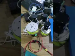 AGV Robot Mecanum Wheels Manual / Automatic Charging Omnidirectional Wheels