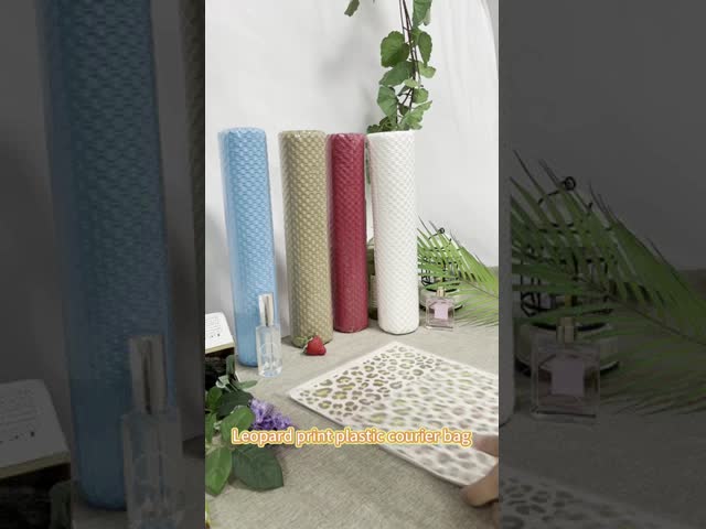 Food Die Cut Handle Plastic Bags Packaging 20x30cm Take Away Plastic Bags Customized