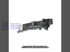 Fujitsu GSR50 ATM Top Part 497-0517268 Plastic Metal Replacement