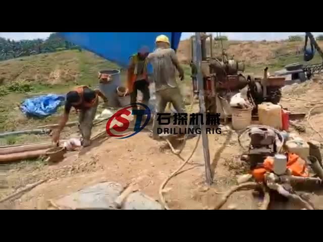 GK 200 Soil Test Drilling Machine for Engineering Exploration Drilling Machine