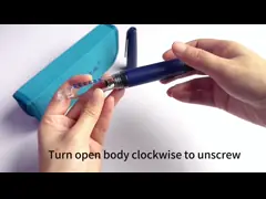 China Plastic Reusable Somatropin Injection Pen Prefilled Insulin Delivery Device supplier