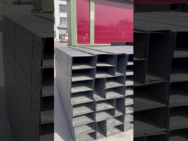 Industrial Cable Management Trough Powder Coated Stainless Steel Carbon Steel Or Aluminium