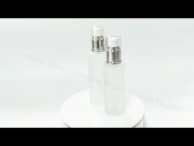 Frosted Empty Lotion Bottle Maintain Texture 60ml 100ml 120ml 150ml