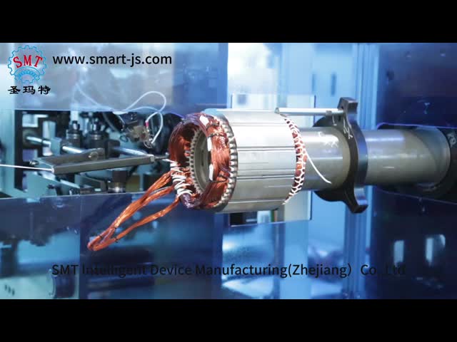 Horizontal Single Side Motor Stator Lacing Machine SMT - DW350 High Performance