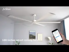 2in1 Big Size Industrial Ceiling Fan With Light For Commercial