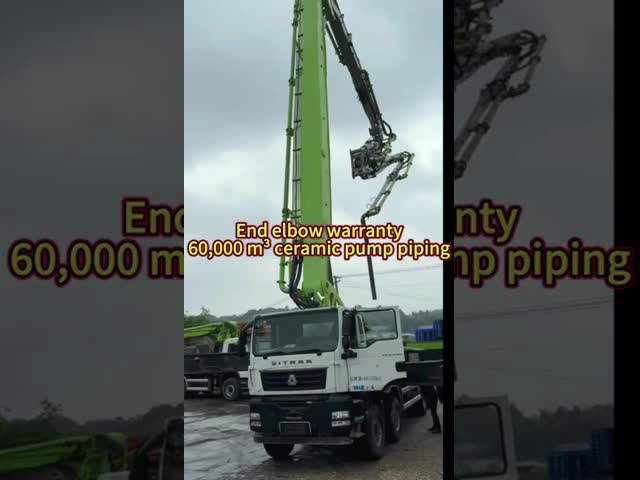 High-Toughness Low-Carbon Steel Concrete Pump Pipeline With Alumina Ceramic Lining Sany Zoomlion Concrete Pump Pipes And Elbows