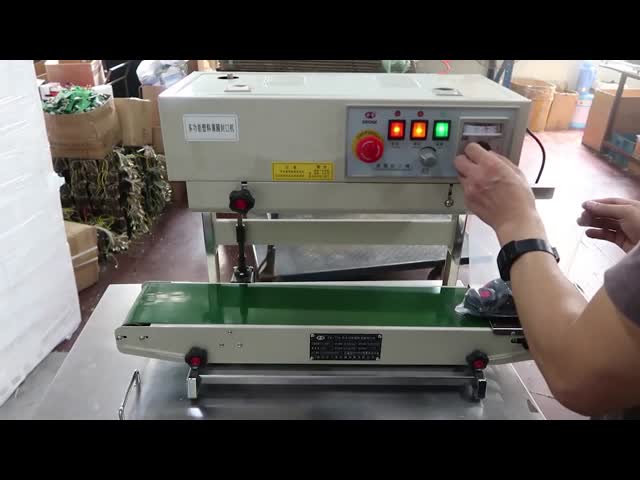 Plastic Packaging SEALING MACHINE DUOQI FR-770LW Vertical Style Continuous Band Sealer