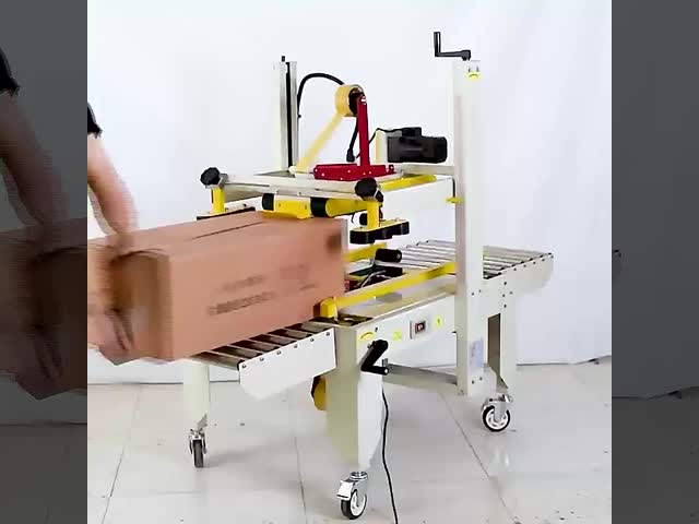 FXJ-6050 Carton Sealing Machine Energy Efficiency Automatic Box Taping Machine