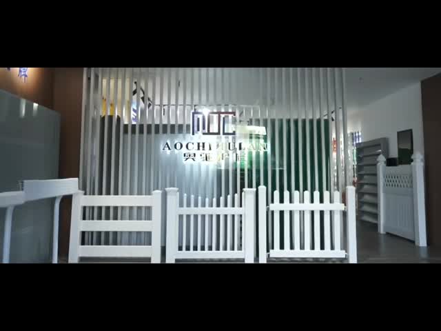 UV Protection Pvc Decorative Fence Panels Post 2590mm Water Proof