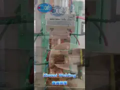 Copper Strips Resistance Gas Hydraulic Copper Busbar Diffusion Welding Machine