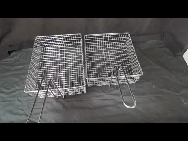 Corrosion Resistance 36x24x12cm Stainless Steel Basket For Kitchen