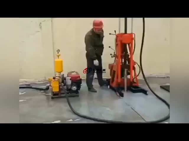 Vertical Lightweight Geological Drilling Rig Less Depth Spt Sampling