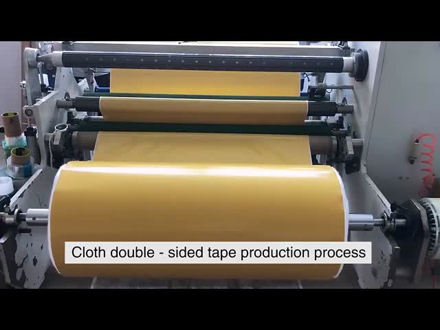 Double-sided long filament adhesive tape mesh glass fiber carpet tape