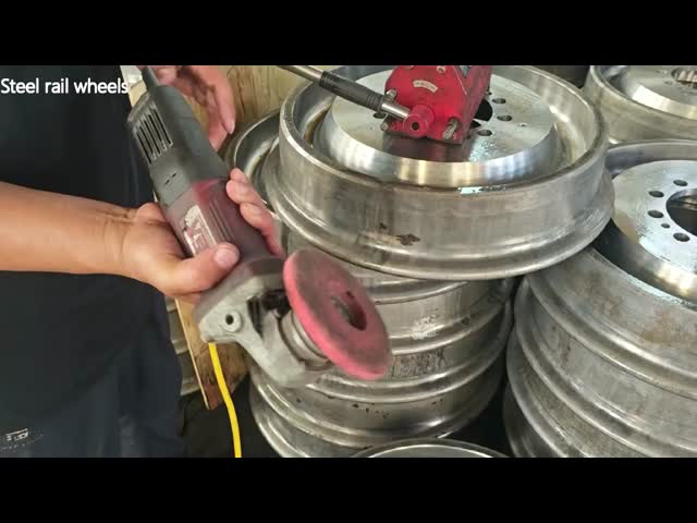 Quenched Tempered Railway Forged Wheels High Performance