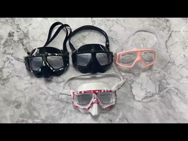 Fog Proof Soft Freediving Snorkel Mask Comfortable For Underwater Deep Dive
