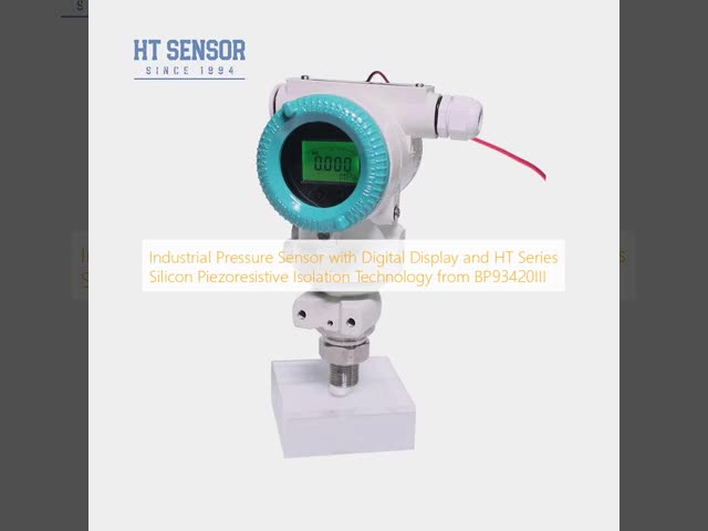 Industrial Pressure Sensor with Digital Display and HT Series Silicon Piezoresistive Isolation Technology from BP93420III