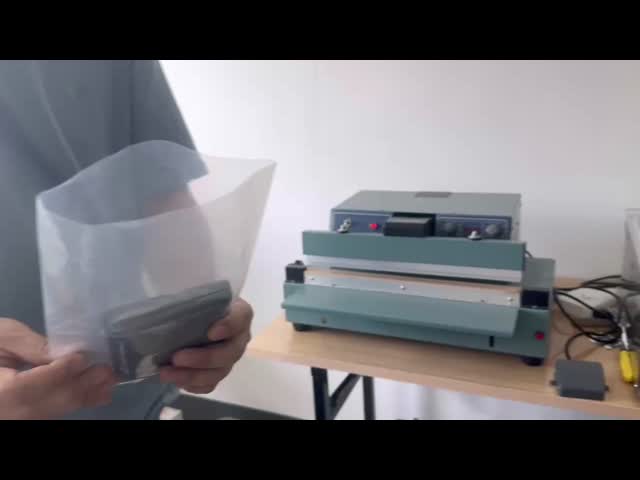 DUOQI FKR-450 Semi-Auto Table Sealing Machine for Chemical Materials and Food Industry