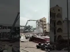 Long Reach Demolition Excavator with Shear Heavy Duty