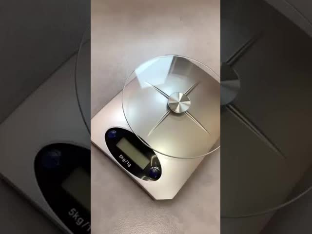 High Precision Electronic Scale for Salon Hair Dye Care Paste and Gourmet Materials Maximum Weight Recommendation of 5kg