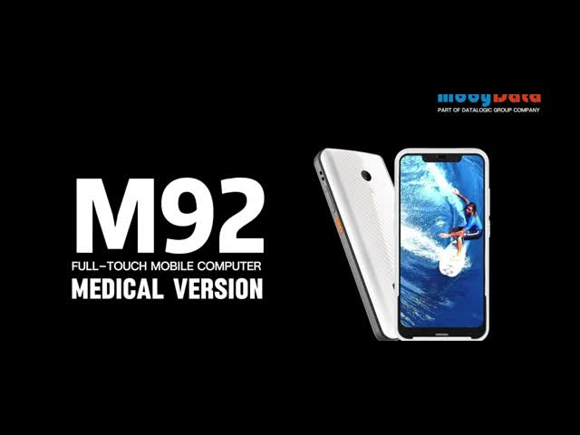 M92 Healthcare PDA Barcode Scanner with 6.19” HD+ Screen, 4600mAh Battery, and 1.5m Drop Resistance