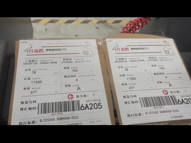 CHM Paper Plate Sheet Cutting Machine Rotary Sheet Cutting