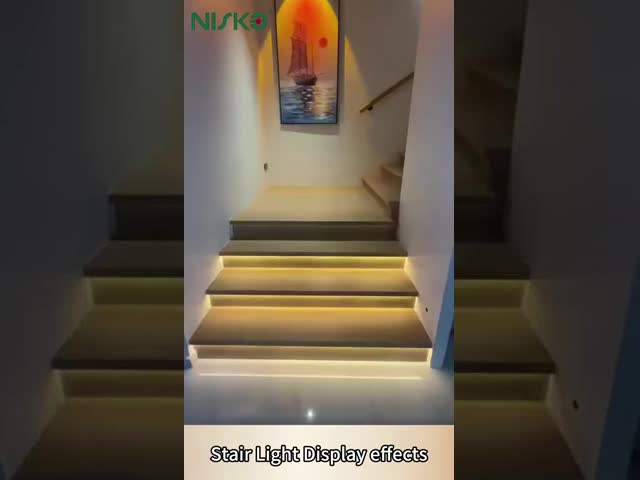 LED Stair Tread Lights Motion Sensor Stair Lights Indoor Staircase Lighting Kit