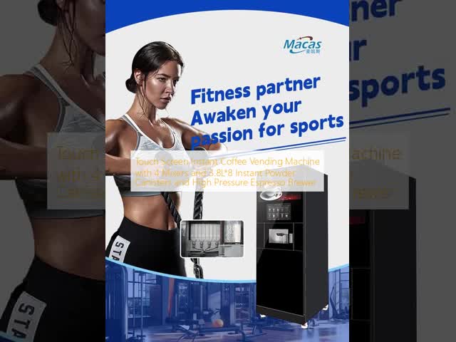 Commercial Protein Shake Coffee Vending Machine with Touch Screen