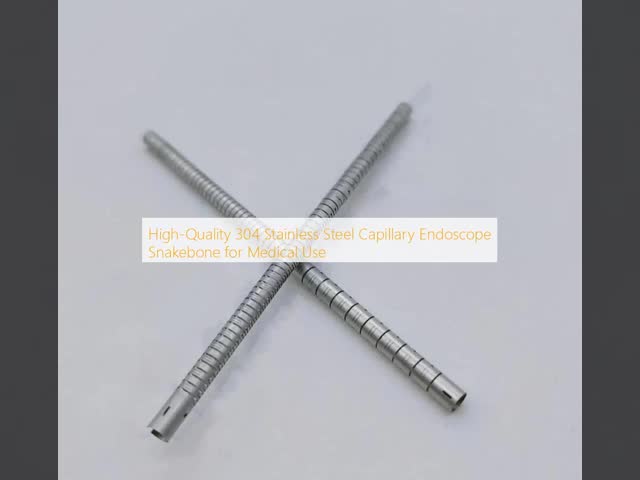 304 Stainless Steel Capillary Endoscope Snake Bone For Medical