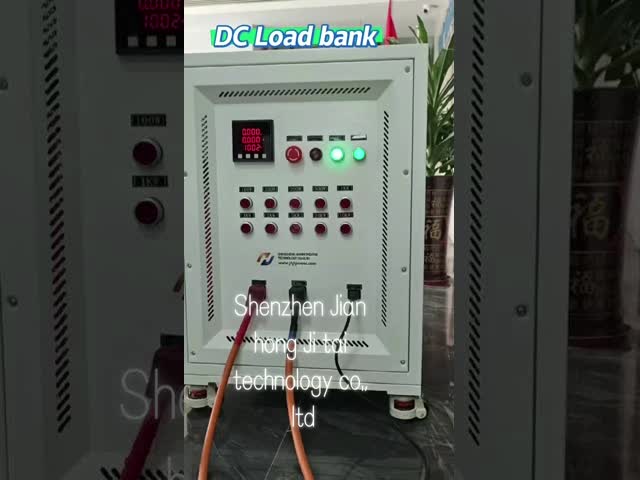 30KW DC1000V Load Bank Testing Equipment Resistive Load Bank For Short Circuit Overload Tests