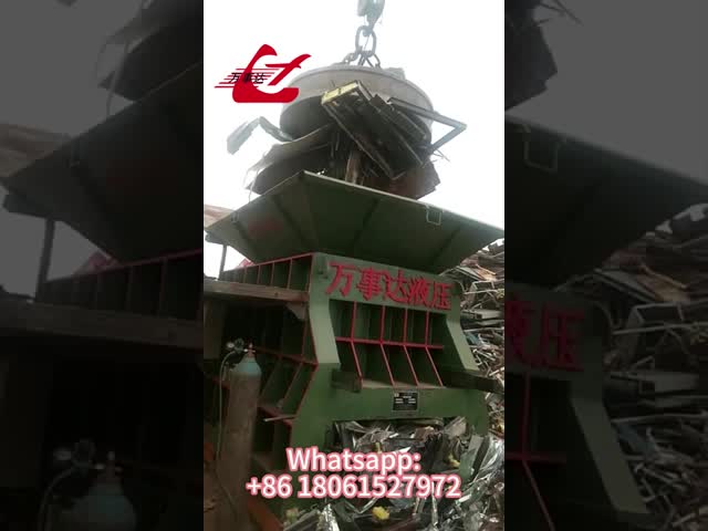 Heavy Duty Scrap Metal Shear 4t/H - 6t/H Aluminum Shear Cutter
