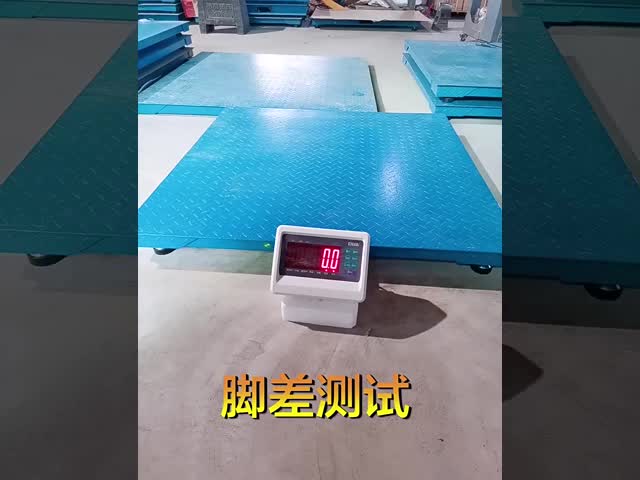 Customized Support Software Reengineering 1000kg Weighbridge Platform Floor Scales Truck Scale for Weighing Q235 Steel Trucks