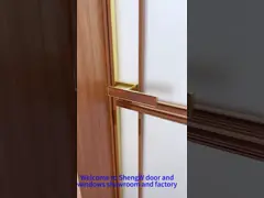 White Aluminum Sliding Glass Door Insulated Glass Aluminium Glazed Sliding Doors Thermal Insulation