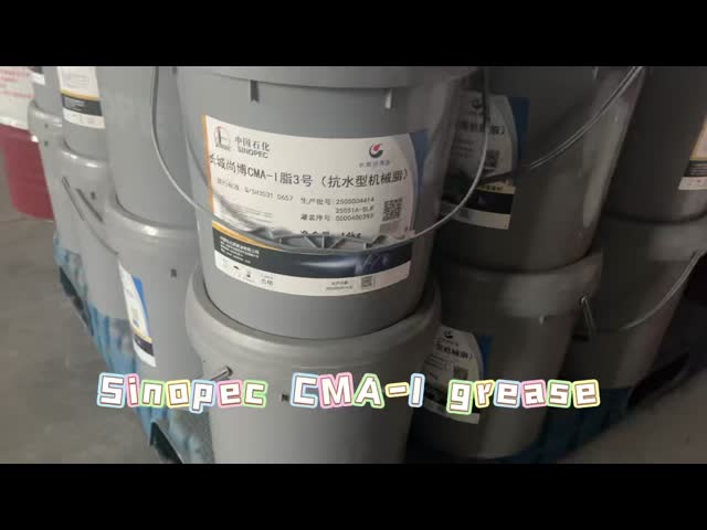 Sinopec CMA-I Water-Resistant Mechanical Grease Synthetic Lubricants From China