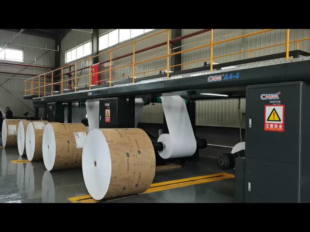 A4 Copy Paper Cutting Production Line Machine A4 Paper Making Machines