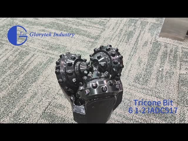 Roatry Tricone Drill Bit /6 1/2 Inch TCI Tricone Rock Drill Bit For Water Well Drilling And Oil Mining