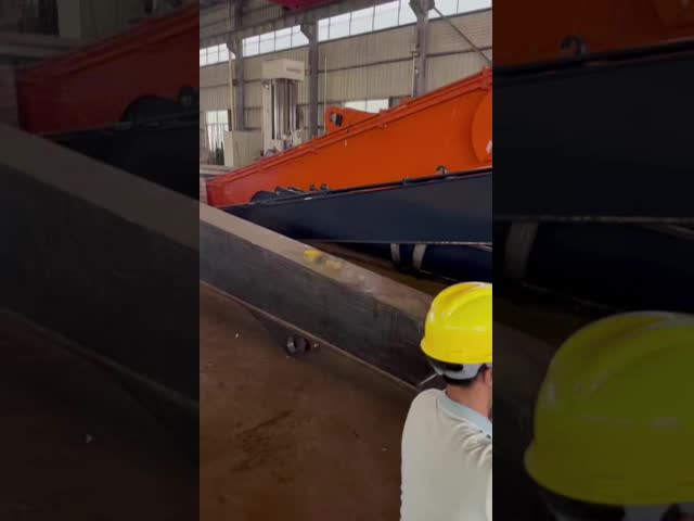 Excavator Boom Long Arm Excavator Long Excavator Long Reach Excavator For Sale For Hitachi Doosan video