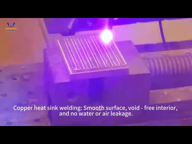 Double Motor Blue Light Hybrid Welding Head for Reducing Welding Spatter on Copper