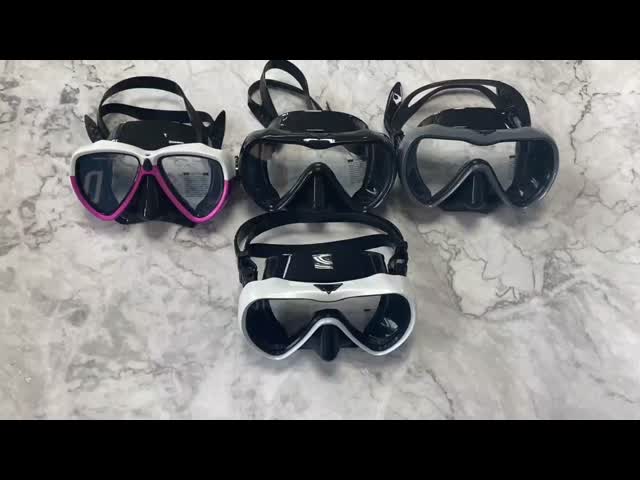 Comfortable Scuba Diving Mask UV Protected Lightweight Frameless Scuba Mask