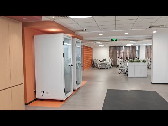 Movable Office Phone Booth Modular 1 Person Booth Fast Install