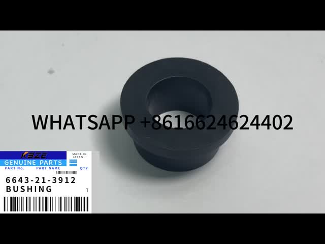 KBZE 6643-21-3912 6643213912 BUJE DE MONTAJE DEL MOTOR KOMATSU PARA D60A D65E D70 D75A D80A D85A D95S BF60 El video